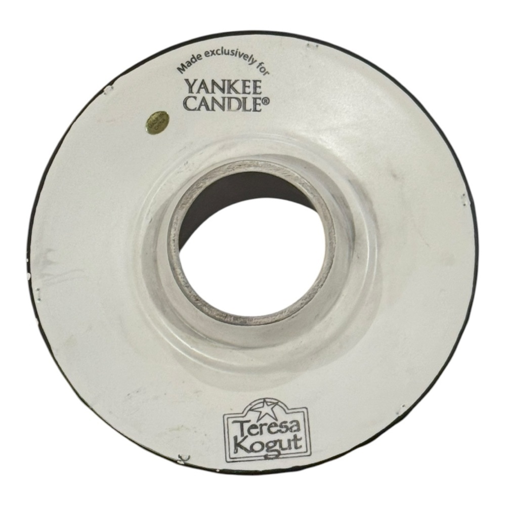YANKEE CANDLE Teresa Kogut 2005 Halloween Kids Candle Topper Glows In The Dark - Picture 8 of 8